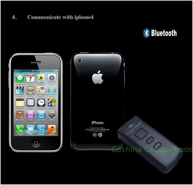 Mini CT30 Wireless Bluetooth Barcode Scanner for iphone 6 Plus Andriod
