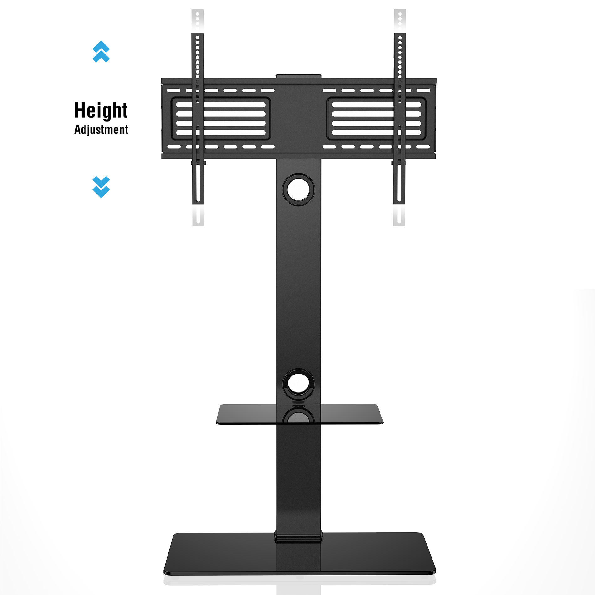 TV Stand Flat Screen Up 65 Inch Flat Screen AV Shelf Contemporary Media