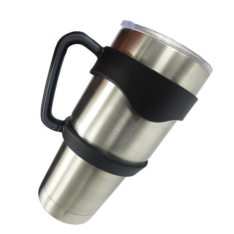 Black&Grey Handle for 30 Oz YETI Cup Holder Travel Rambler Tumbler