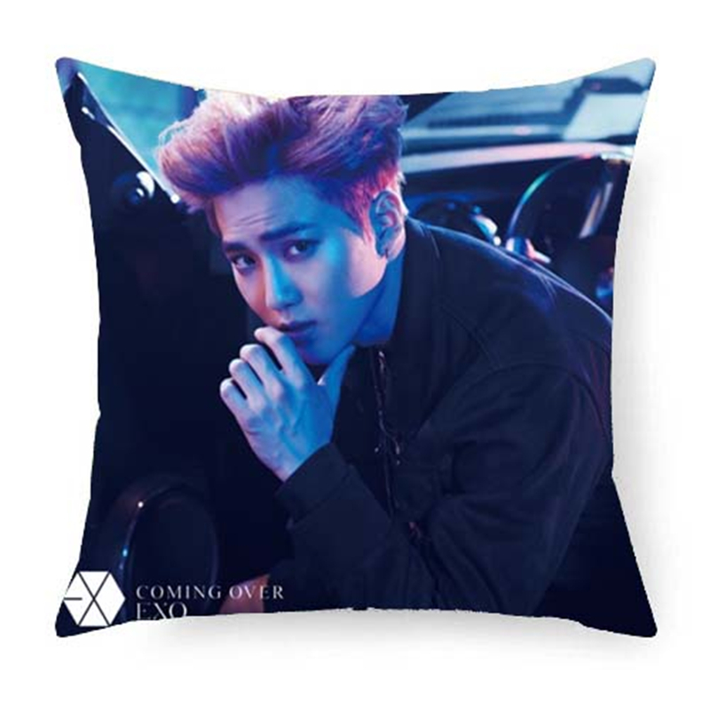 Kpop EXO Throw Pillow Case [COMING OVER Kpop EXO Throw Pillow Case [COMING OVER