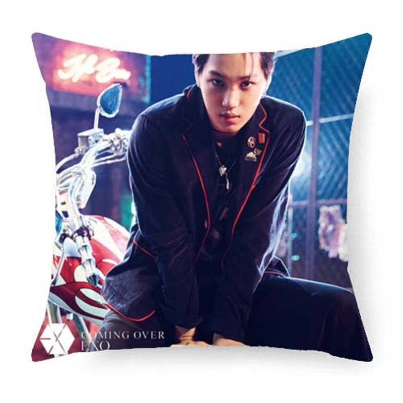 Kpop EXO Throw Pillow Case [COMING OVER Kpop EXO Throw Pillow Case [COMING OVER
